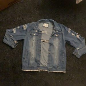 Light washed denim jacket. Worn a couple of times